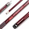 Mizerak 58 in. Premium Carbon Composite 3D Grip Cue, Red P1883R - alternate 1
